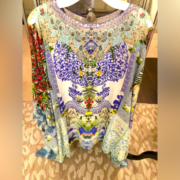 Camilla My MARJORELLE Split Sleeve Short Kaftan NWT - Picture 2 of 11